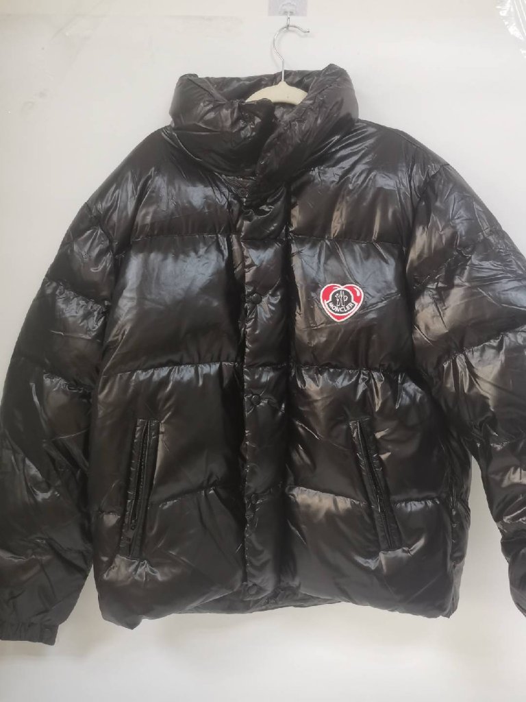 Pre-Owned Moncler Stand Collar Down Jacket Thickened Loose Fit Unisex Outerwear